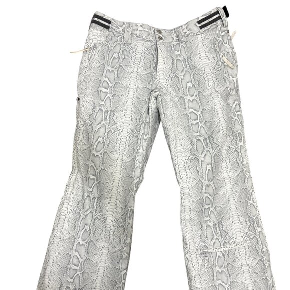Descente Pants Womens Size 10 White Ski Snow Insulated Snowboard Outdoor Pockets - Picture 7 of 7
